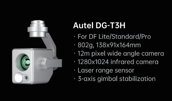 Autel Robotics Dragonfish Lite with T3H/1280 Tri Sensor - Image 3