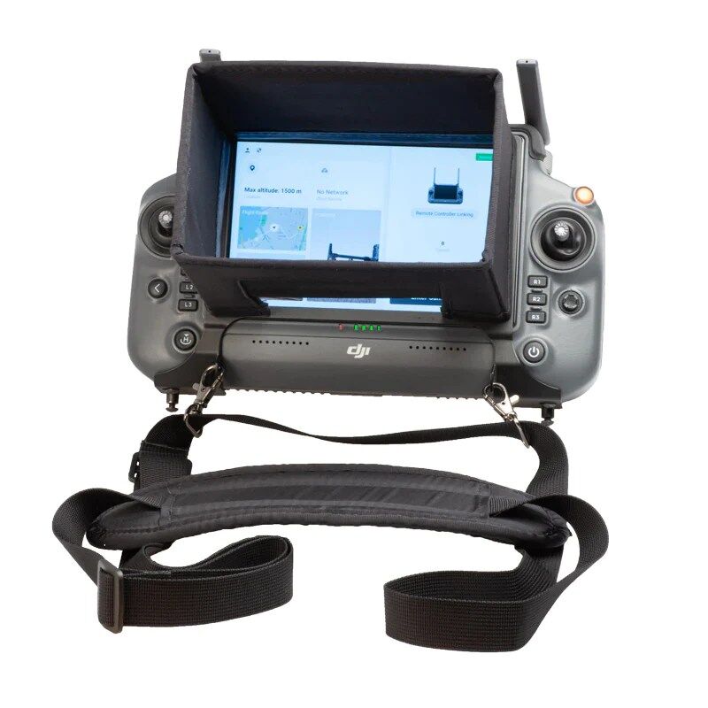 Hoodman Magnet Mount Sunshade Hood for DJI Smart Controller Sling Strap Kit